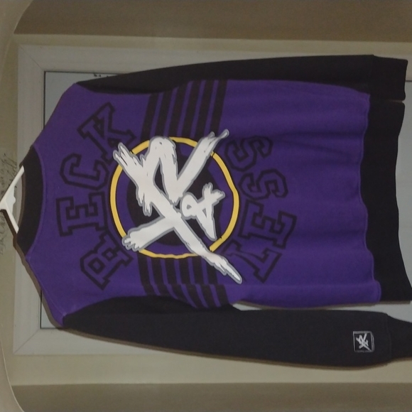 Sweat shirt jacket Young and reckless size medium - Picture 4 of 6